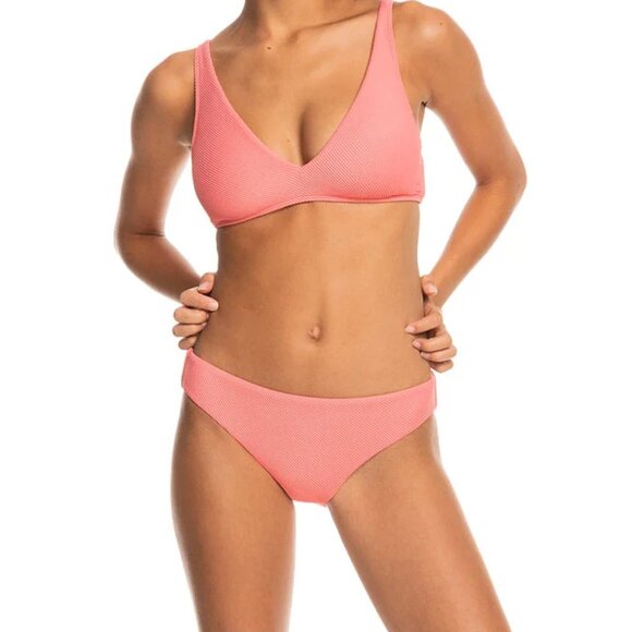 Roxy Love The Comber Bikini Bottoms XXL | NWT | Tea Rose Swimwear - Picture 4 of 4